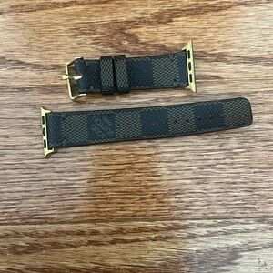Repurposed Louis Vuitton watch band